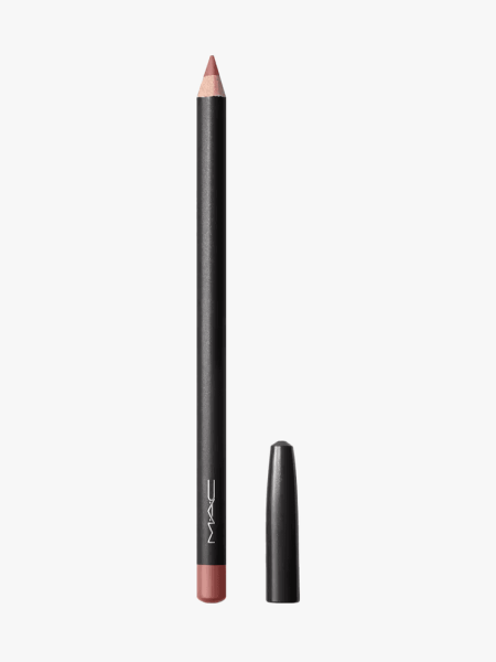MAC Creamy Lip Liner in branded component on a light gray background